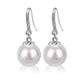 925 sterling silver imitation pearl earrings