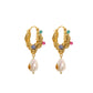 French Retro Palace Style Pearl Earrings