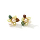 Woven Crystal Tanglin Freshwater Pearl Earrings