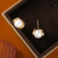 Simple Retro Pearl Earrings