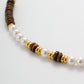 Tiger Eye Stone Retro High-end Clavicle Necklace