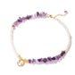 Gemini Freshwater Pearl Amethyst Necklace,37+5cm