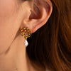 French New Fashion Pearl Earrings