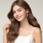 925 Silver Skirt Natural Pearl Earrings