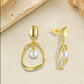 925 Sterling Silver Pearl Earrings,32mm long