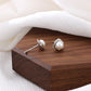 925 Sterling Silver Rose Pearl Earrings