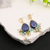 Retro Light Luxury Palace Style Natural Pearl Earrings