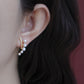 French Elegant Retro Asymmetric Pearl Earrings