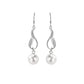 925 Sterling Silver Beaded Earrings,4.9cm