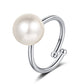 925 Sterling Silver Baroque Pearl Rings