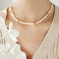 Simple Fashionable Freshwater Pearl Necklace