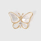 Natural Fritillary Butterfly Brooch