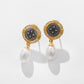 925 Silver Needle Fashion Freshwater Pearl Earrings