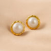 925 Silver Sea Pearl Earrings