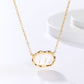 Gold-plated 18k Ladies Shell Collar Necklace