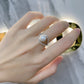 925 Sterling Silver Pearl Ring,#5-#9