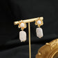 Light Luxury Natural Baroque Pearl Earrings