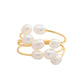 Fashion Winding Natural Fireworks Pearl Ring,Adjustable