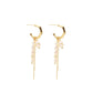 Retro Tassel Natural Pearl Earrings