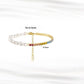 Sterling Silver Gold-plated 4-color Sports Style Bracelet