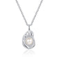 Shell Pearl 925 Sterling Silver Necklace