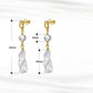 925 Sterling Silver Baroque Pipa Bead Earrings