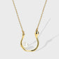 Creative Fashion Exquisite Pearl U-shaped Necklace,45-50cm