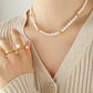 Simple Fashionable Freshwater Pearl Necklace