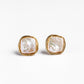 925 Silver Needle Shaped Baroque Pearl Earrings