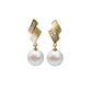 Sea Pearl Asymmetrical Earrings