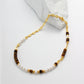 Tiger Eye Stone Retro High-end Clavicle Necklace