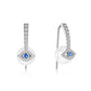 925 Sterling Silver Twist Special-shaped Shell Bead Earrings