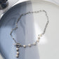 Simple Retro Freshwater Pearl Stitching Necklace