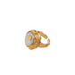 Original Design Golden Pearl Ring