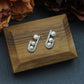 925 Silver Elegant and Sweet Micro-inlaid Zircon Pearl Earrings