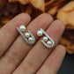 925 Silver Elegant and Sweet Micro-inlaid Zircon Pearl Earrings