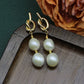 Baroque Long Pearl Earrings