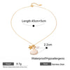 French Fashion All-match Starfish Shell Necklace,46-50cm